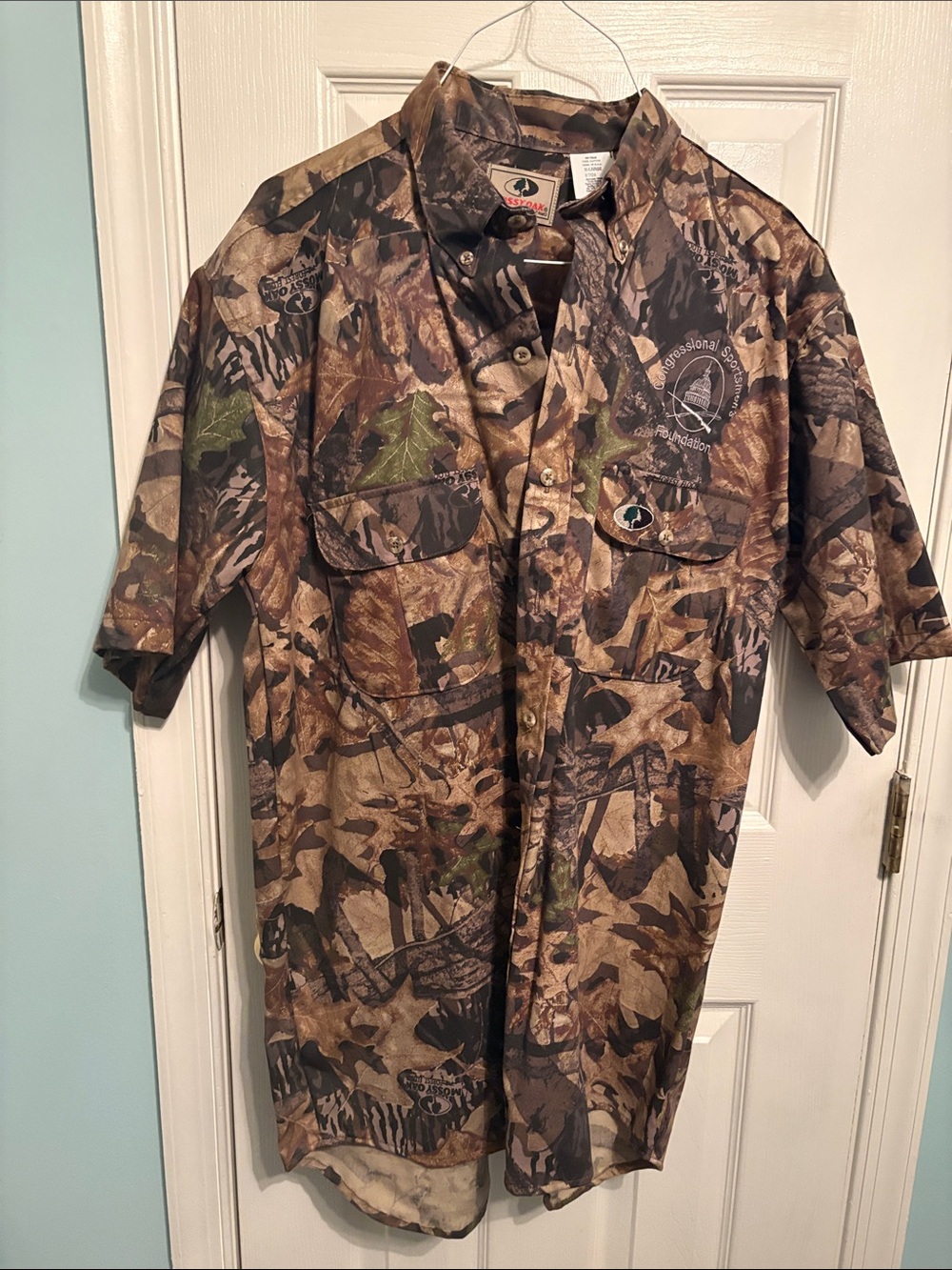 Mossy Oak camo shirt